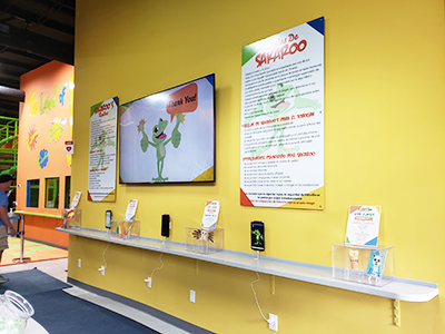 KIDSVILLE ENTRY SIGNS